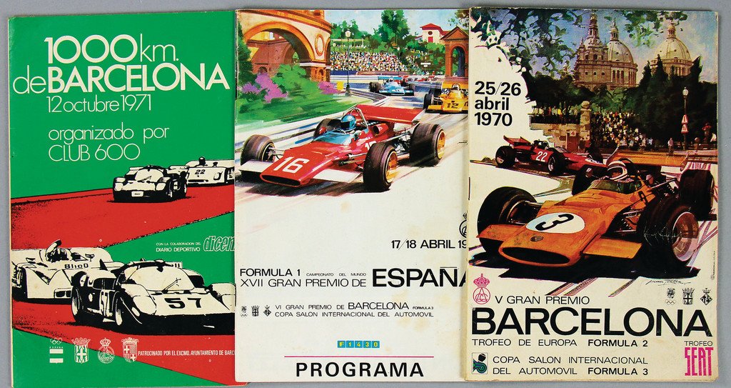 mixed lot 3 programmes, No. 1: V Grand Premio Barcelona (1 of 1)