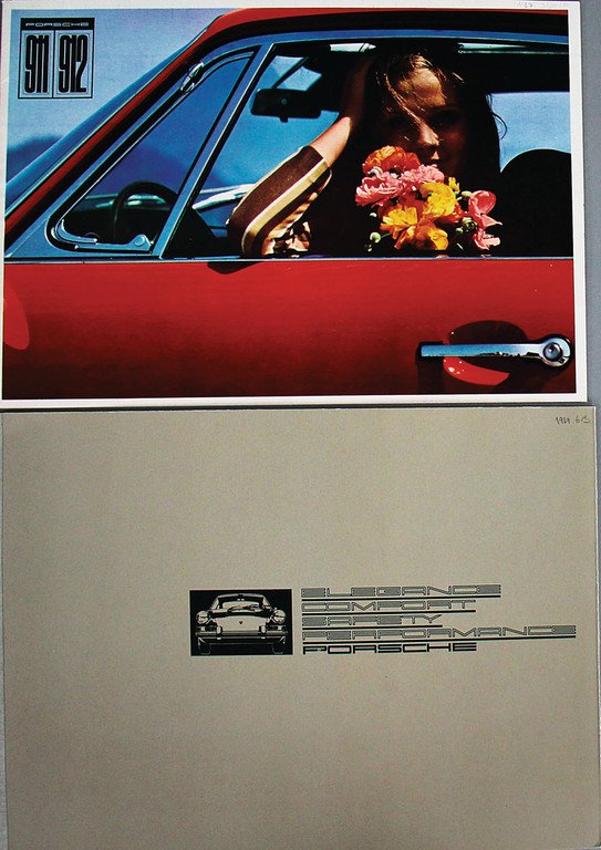 PORSCHE '60s, mixed lot of 2 sales catalogs, No. 1: (1 of 1)
