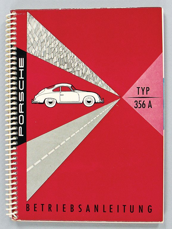 PORSCHE Operating instruction Porsche type 356 A, year (1 of 1)
