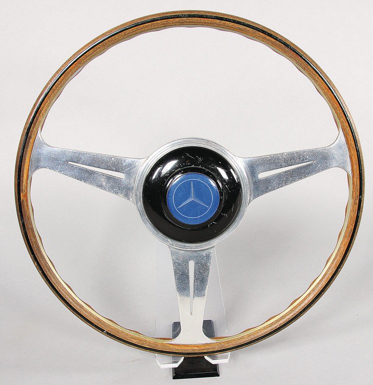 NARDI/MERCEDES-BENZ Wood steering wheel, stamped 1964, (1 of 1)