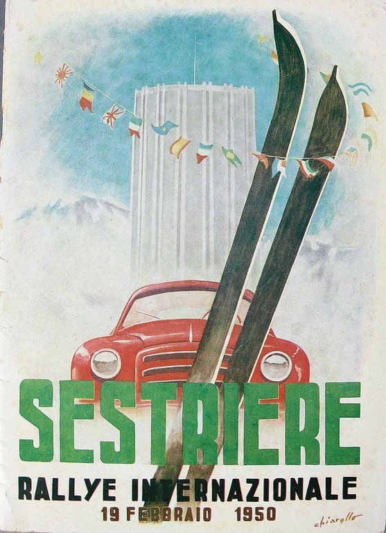 Racing programme Rallye Internationale Sestriere 1950, (1 of 1)