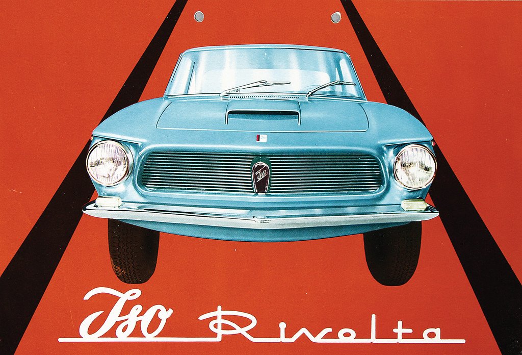 ISO RIVOLTA Sales brochure, 8 pages, Italian text, (1 of 1)