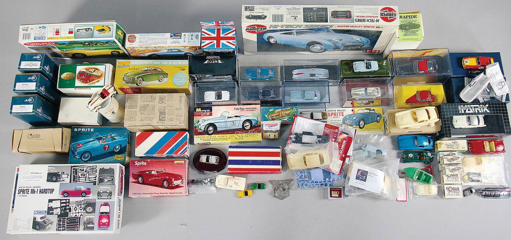Mixed lot of c. 50 model cars of different (1 of 1)