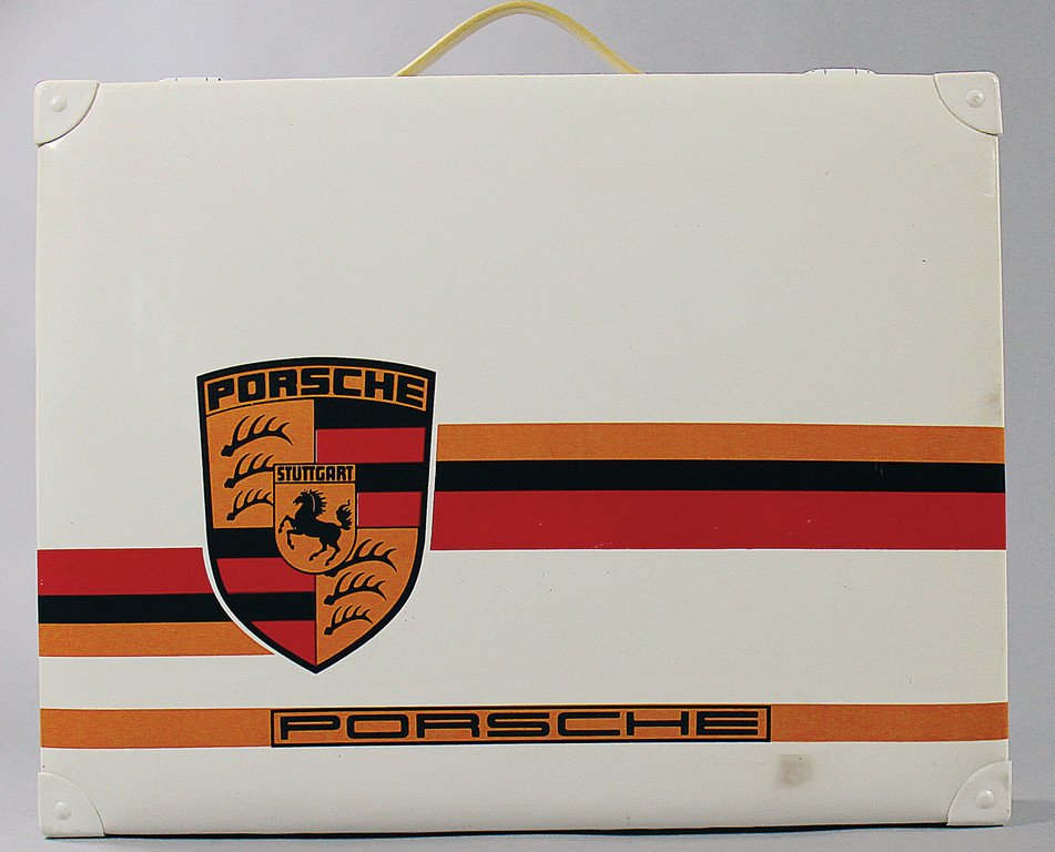 PORSCHE Porsche briefcase, '80s, is damaged on 2 (1 of 1)