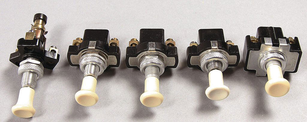 PORSCHE/BOSCH 5x pull switch, 1x wiper, 3x light, 1x (1 of 1)