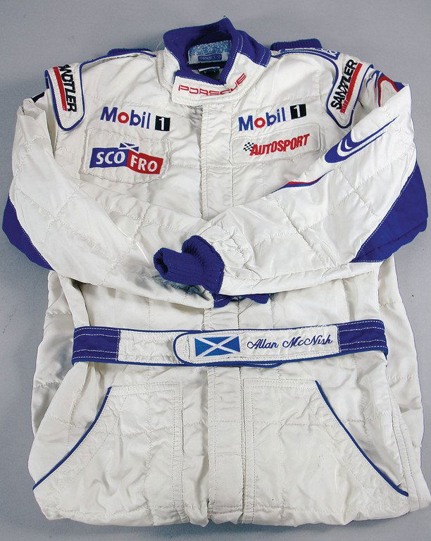 PORSCHE Racing driver suit of Allan McNish, with this (1 of 1)