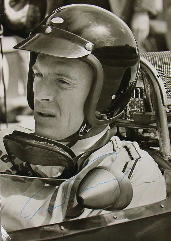 DAN GURNEY Autographed photo postcard Gurney in the (1 of 1)
