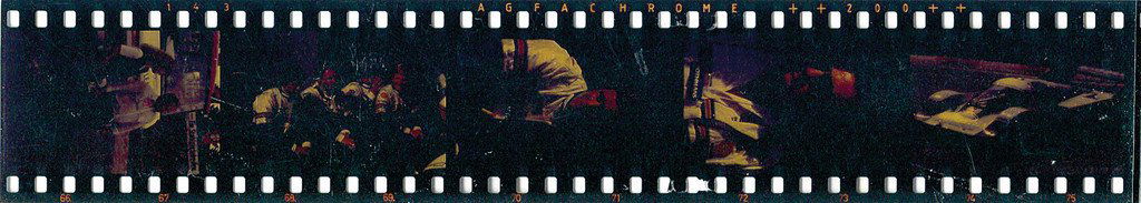 Mixed lot with 5 pieces, color negatives, Porsche (1 of 1)