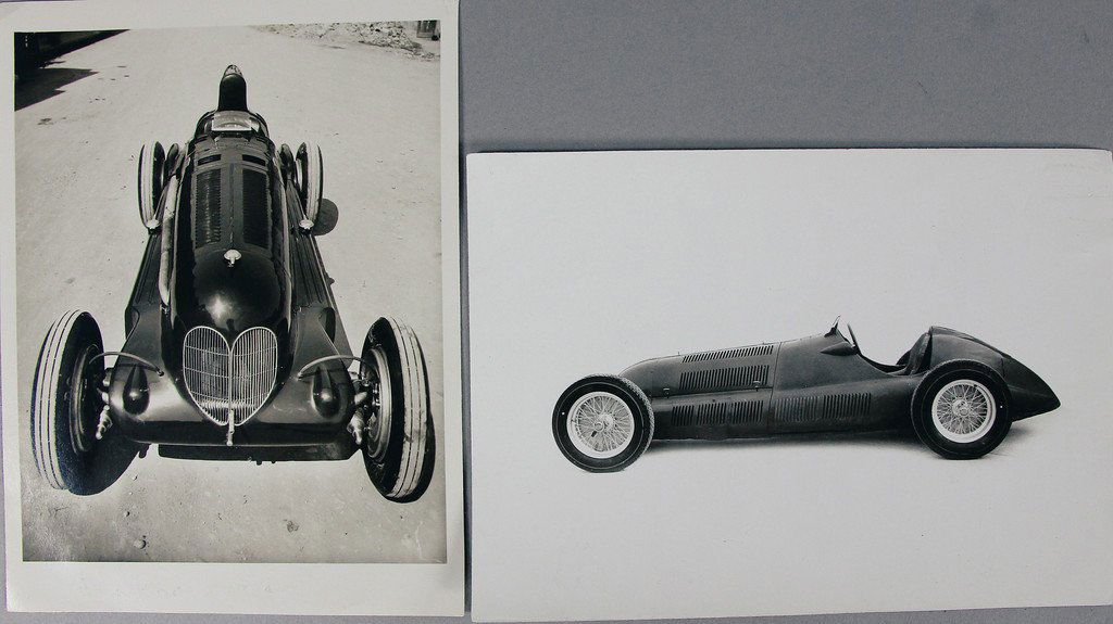 ALFA CORSE 2x original B/W press photos, No. 1 Alfa (1 of 2)