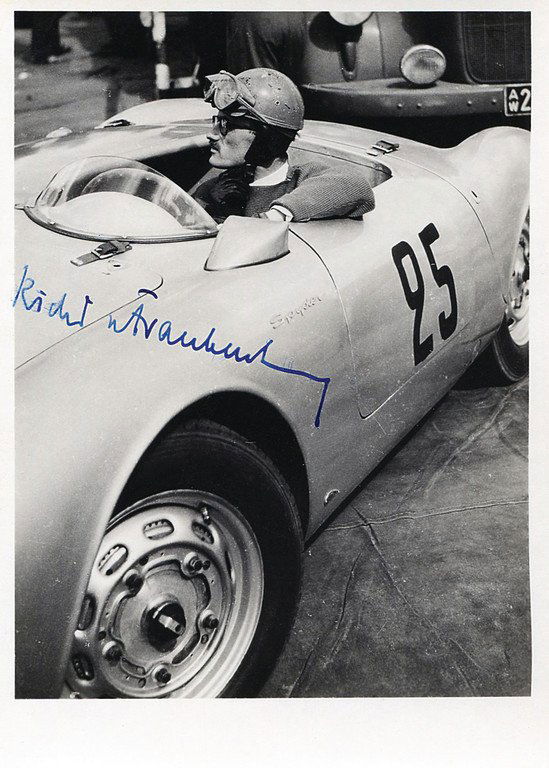 PORSCHE/RICHARD OF FRANKENBERG Original B/W photo, (1 of 1)