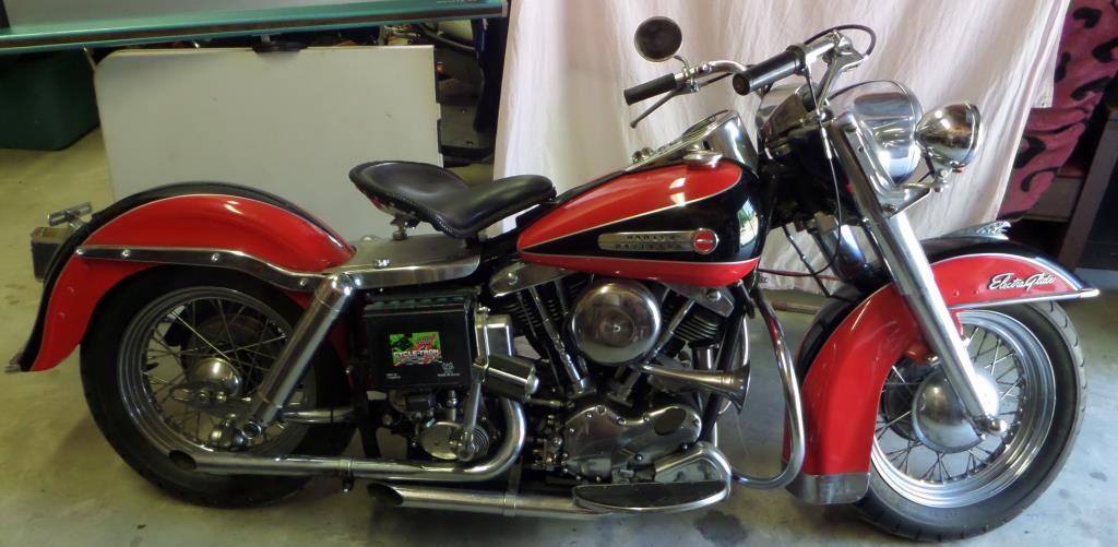 1967 Harley Davidson Flh Electra Glide Motorcycle