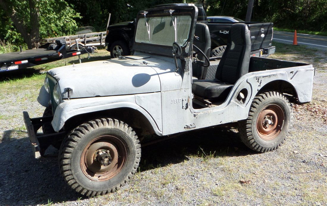 1964 Willy's Jeep ~ complete with removable hard cover & doors, runs, shifts good (1 of 20)