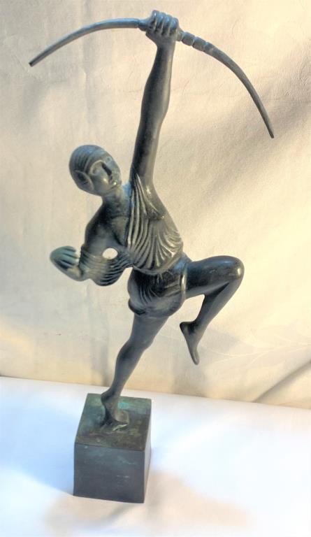 Bronze Archer Sculpture (1 of 7)