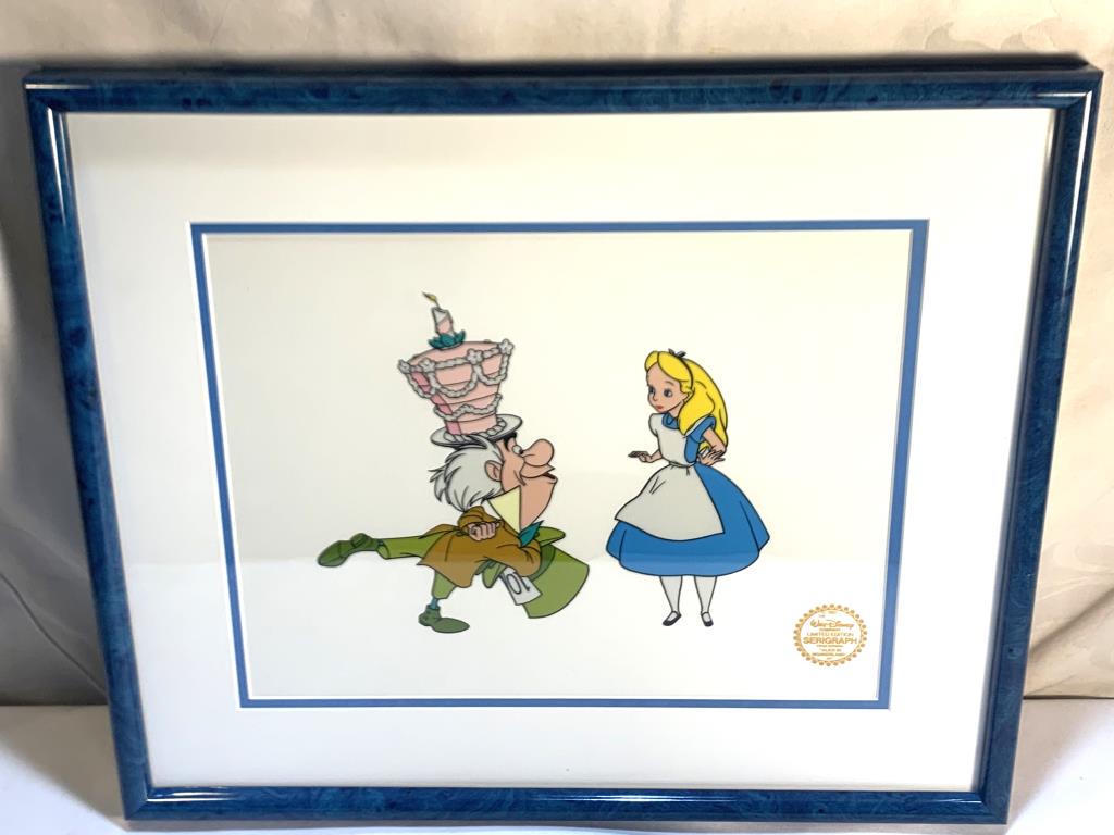 1951 Walt Disney Serigraph Alice In Wonderland (1 of 6)