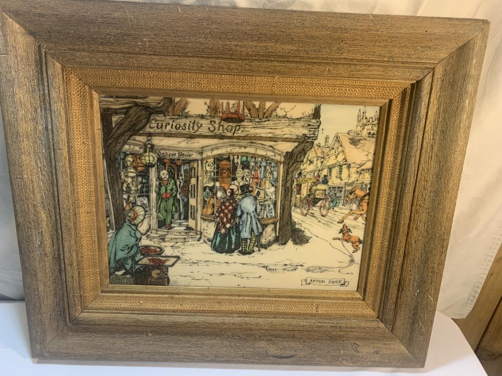 Marvetti- Anton Pieck Cultured Marble Etching (1 of 8)