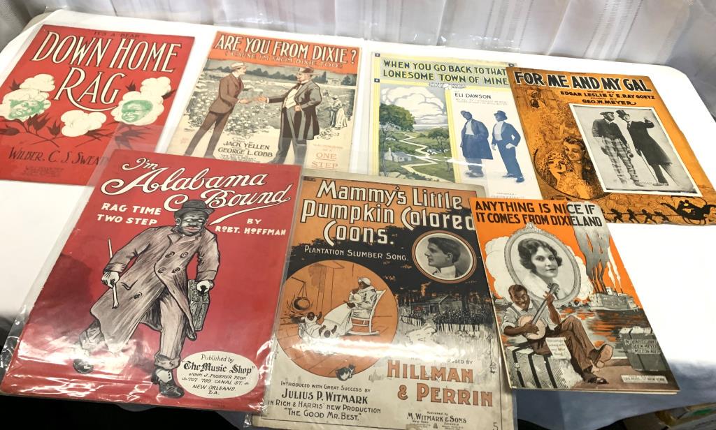 Vtg Sheet Music: Early 1900"s