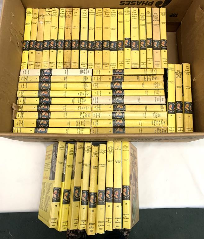 1950's Nancy Drew Mystery Books (1 of 12)