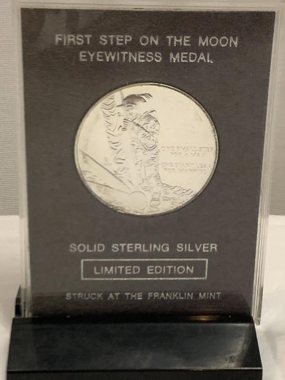 First Step On The Moon Eyewitness Metal (1 of 7)