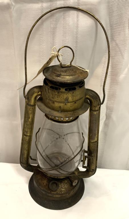 Vtg Dietz Junior Brass Lantern (1 of 7)