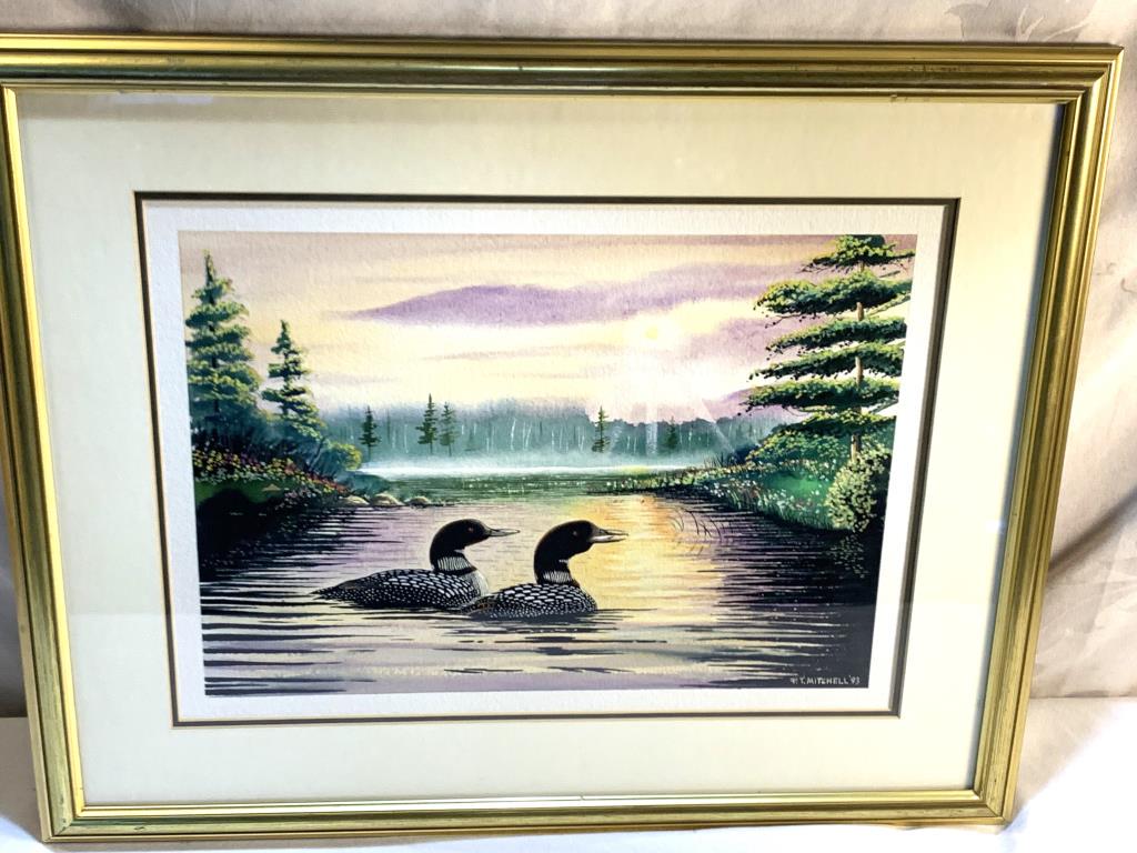 Watercolor " Loons" (1 of 6)