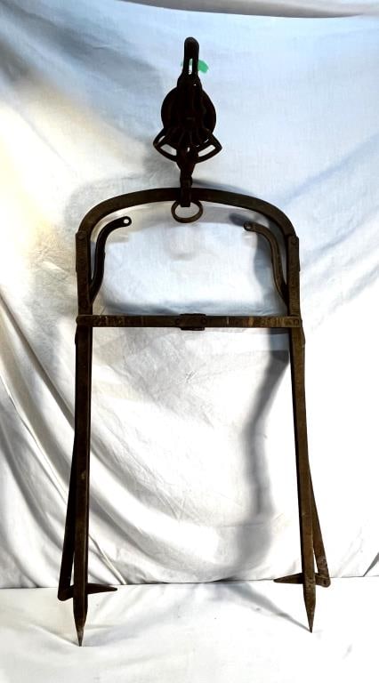 Antique Hay Forks W/ Pulley (1 of 6)