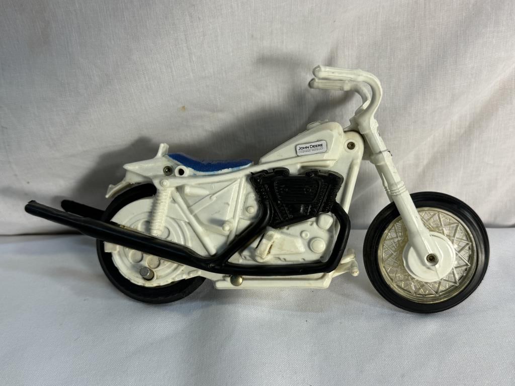 1972 Ideal Evil Kinevil Friction Motorcycle: 1972 Ideal Evil Kinevil Friction Motorcycle-9" L- Works