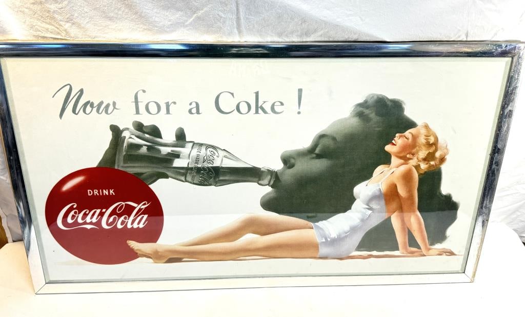Coca-cola Framed Advertising (1 of 5)