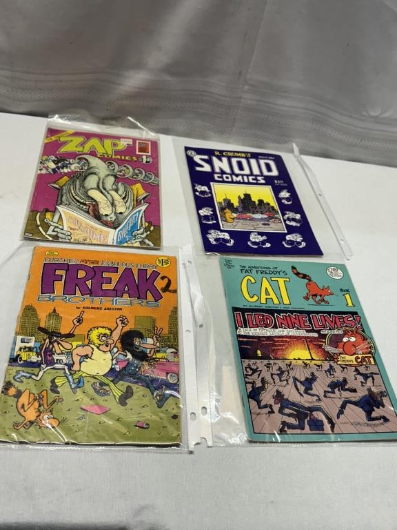 (4) Vtg Comic Books (1 of 8)