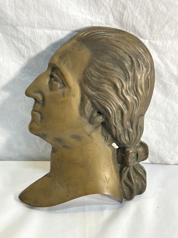 19th Century Bronze Plaque of George Washington (1 of 6)