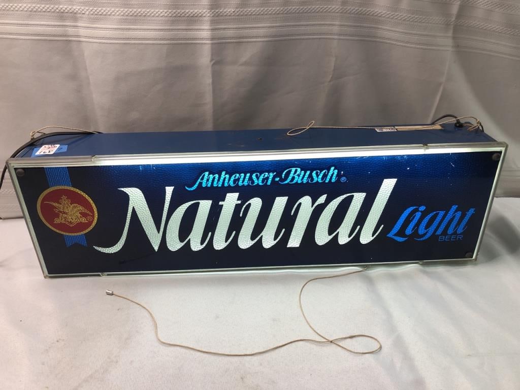1970's Anheuser Busch Lighted Sign (1 of 5)