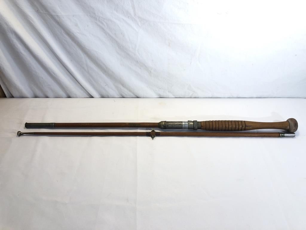 Genuine Tonkin Cane H-1 Fishing Rod: Genuine Tonkin Cane H-1 Deep Sea Fishing Rod- 64” L