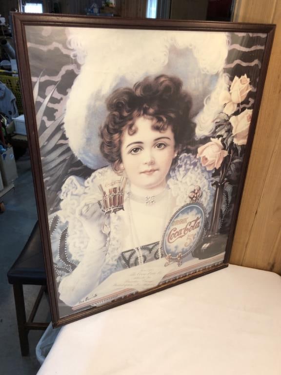 Vtg Coca-Cola Poster/Print (1 of 5)