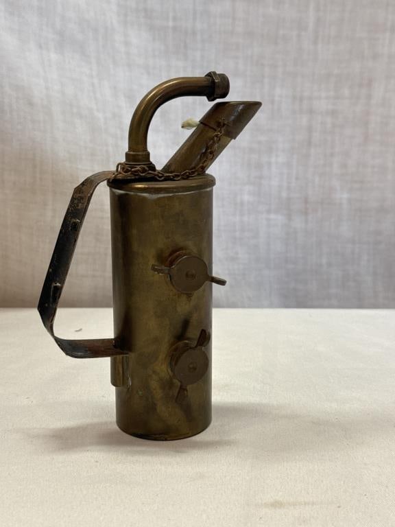 Small Brass Alcohol Blow Torch (1 of 4)