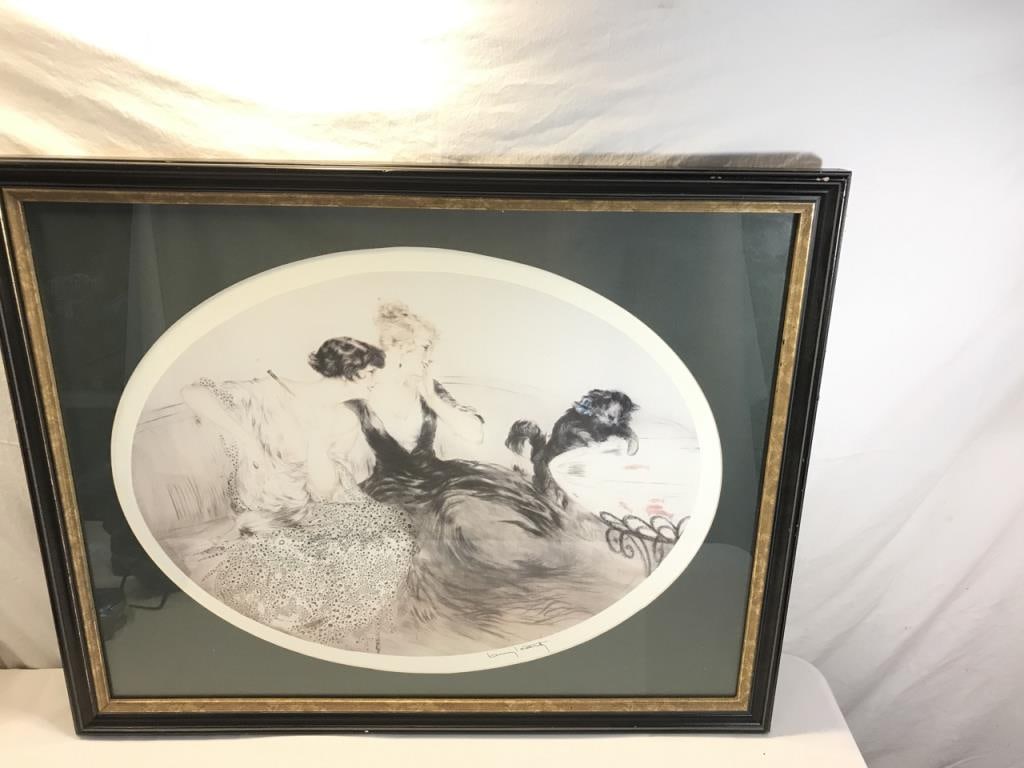 Louis ICart Print” Fishing” (1 of 6)