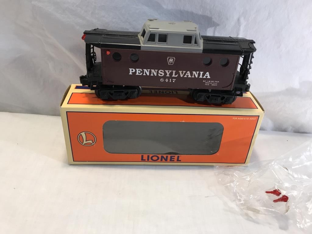 Lionel Caboose: Lionel Pennsylvania NC5 Caboose- No. 6-19741- NIB