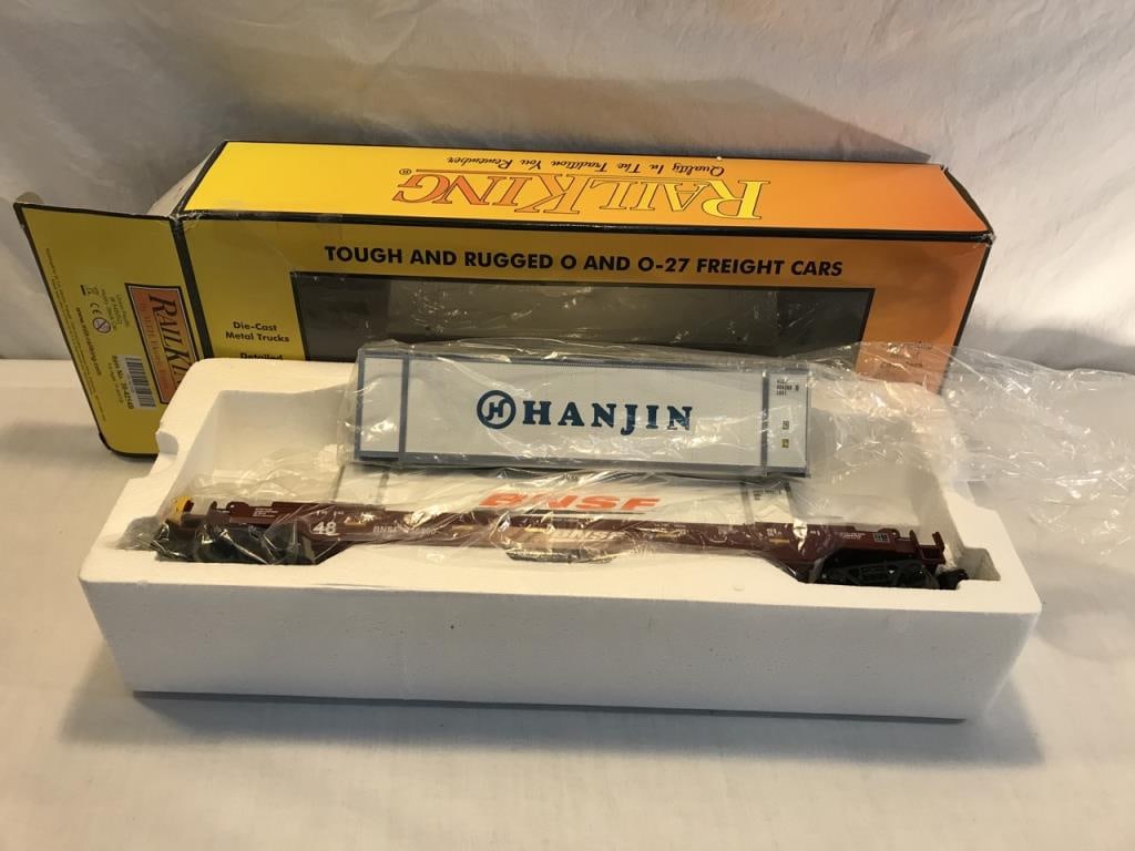 Rail king Union Pacific Husky Stack Car (1 of 3)