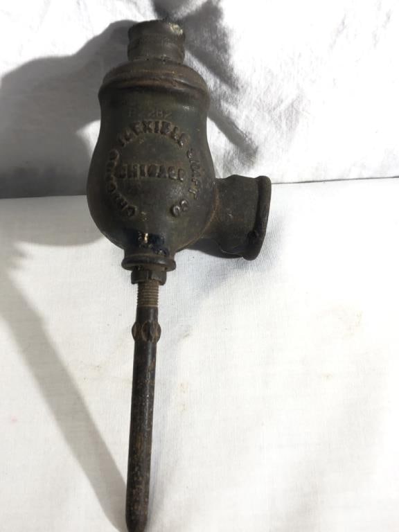 Antique 2 Purpose Lawn Sprinkler Spike (1 of 4)