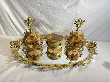 Ormolu Dresser Vanity Set