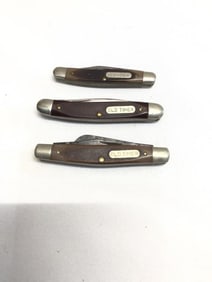 Old Timer Pocket Knife Lot