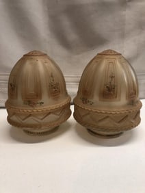 Victorian Acorn Light Fixture Shades
