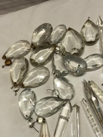 Vtg Crystal Prisms