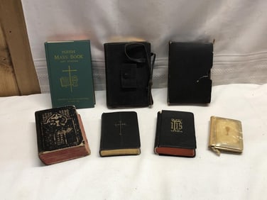 Old Religious German Bibles and Hymnals