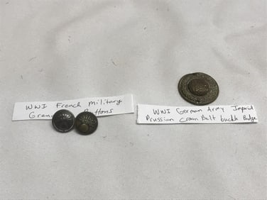 WWI Military Buttons