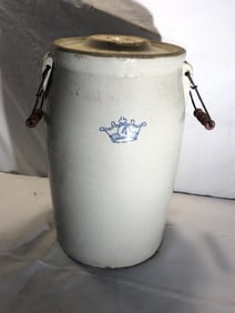 4 Gal. Stoneware Butter Churn
