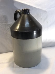 Antique Stoneware Jug With Handle