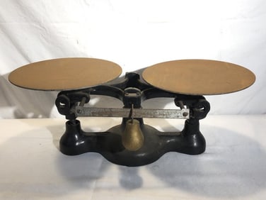 Antique Detecto Cast Iron Scale