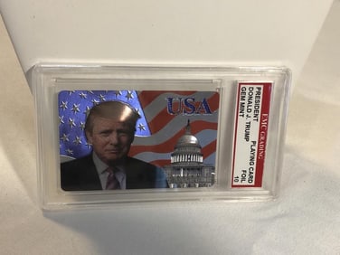 Donald Trump Graded Foil Joker Card