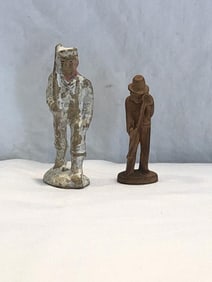 Rare Clay/Plaster Toy Soldiers