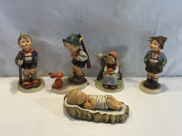 5 Goebel Hummel Figurines