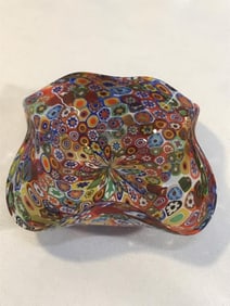 Murano Millifiori Ruffled Dish